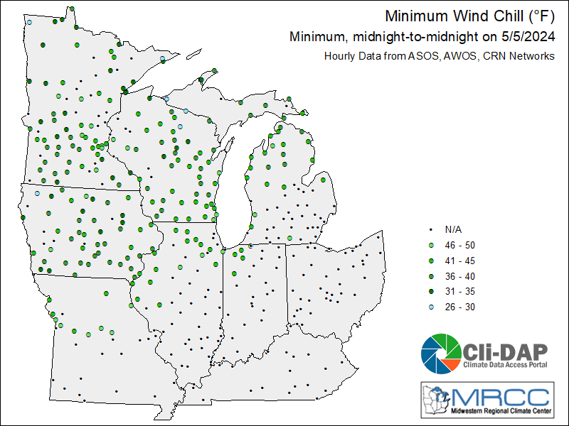 Midwest Min Wind Chill