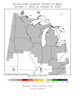 Month-to-date Precip Percentage
