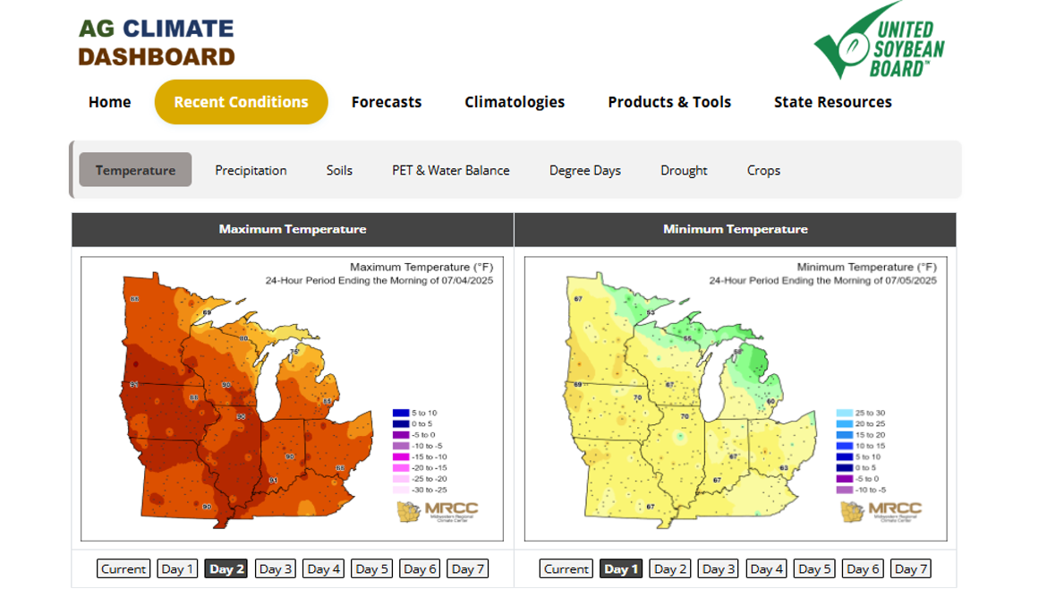 Ag Climate Dashboard