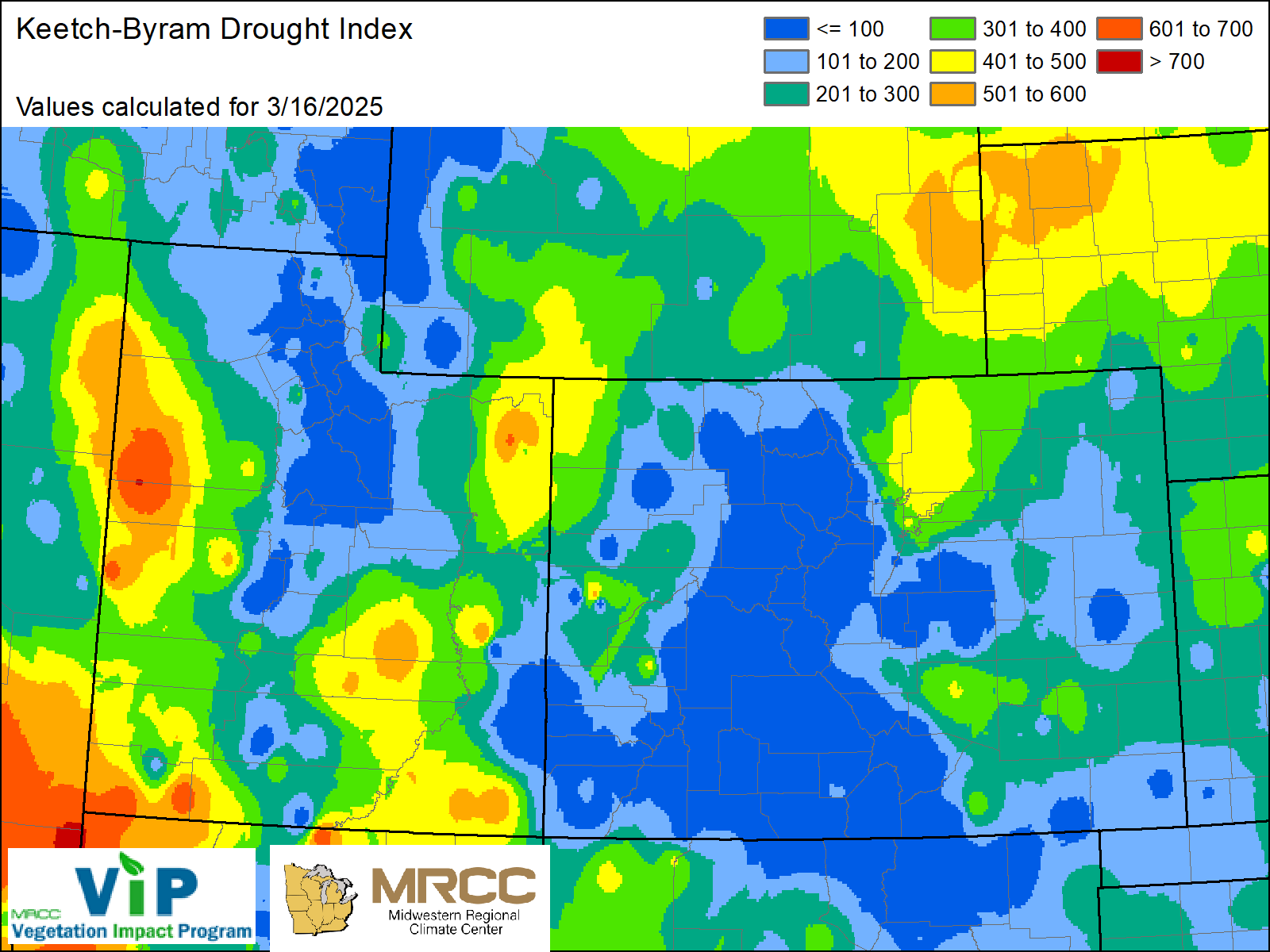 Keetch-Byram Drought Index