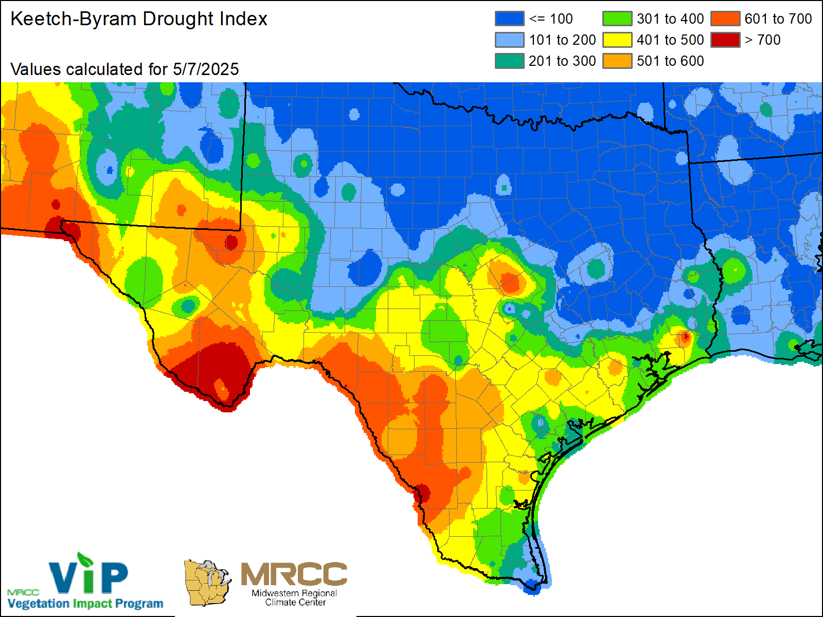 Keetch-Byram Drought Index