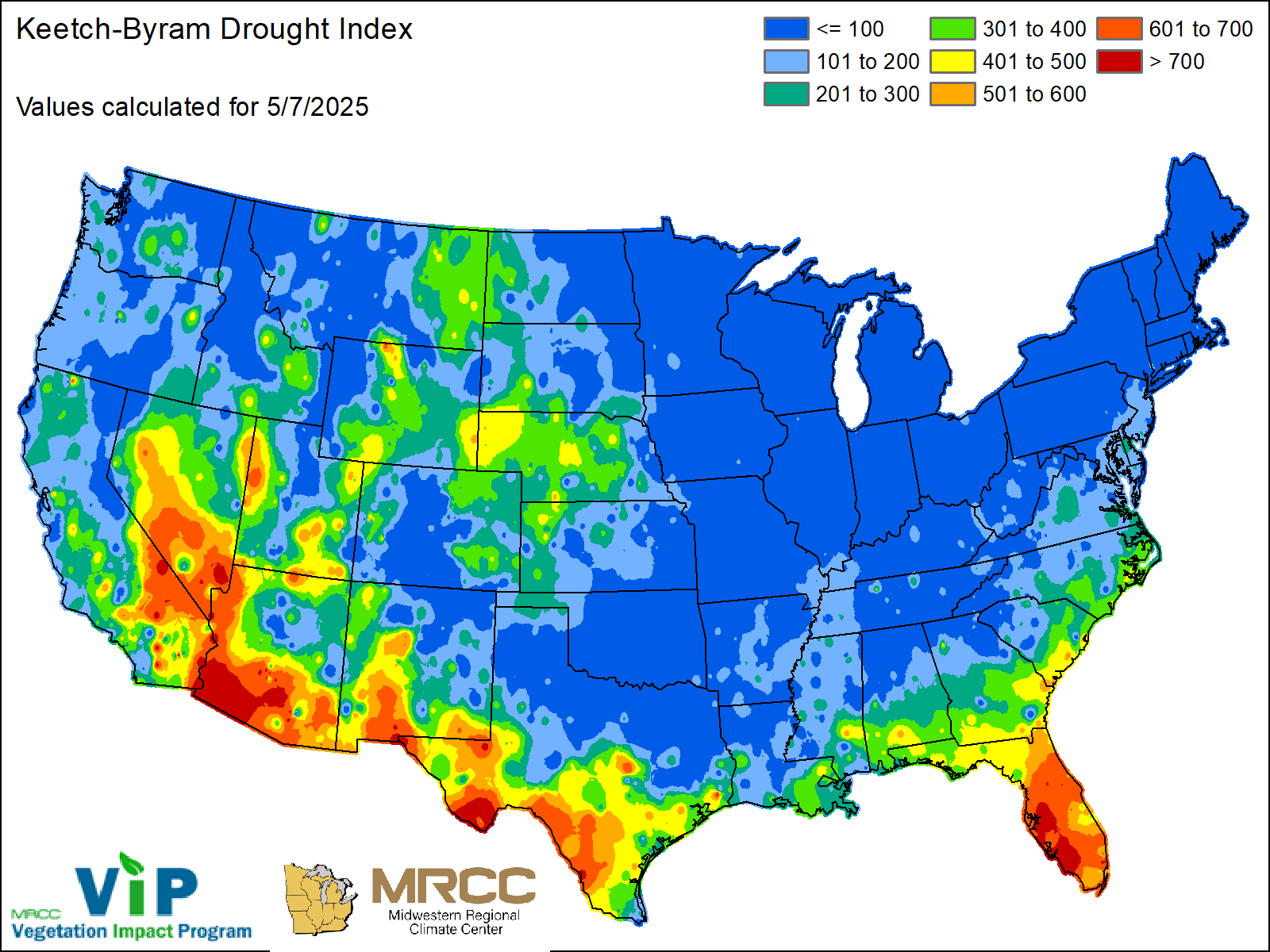 Modified Stress Degree Days for Corn