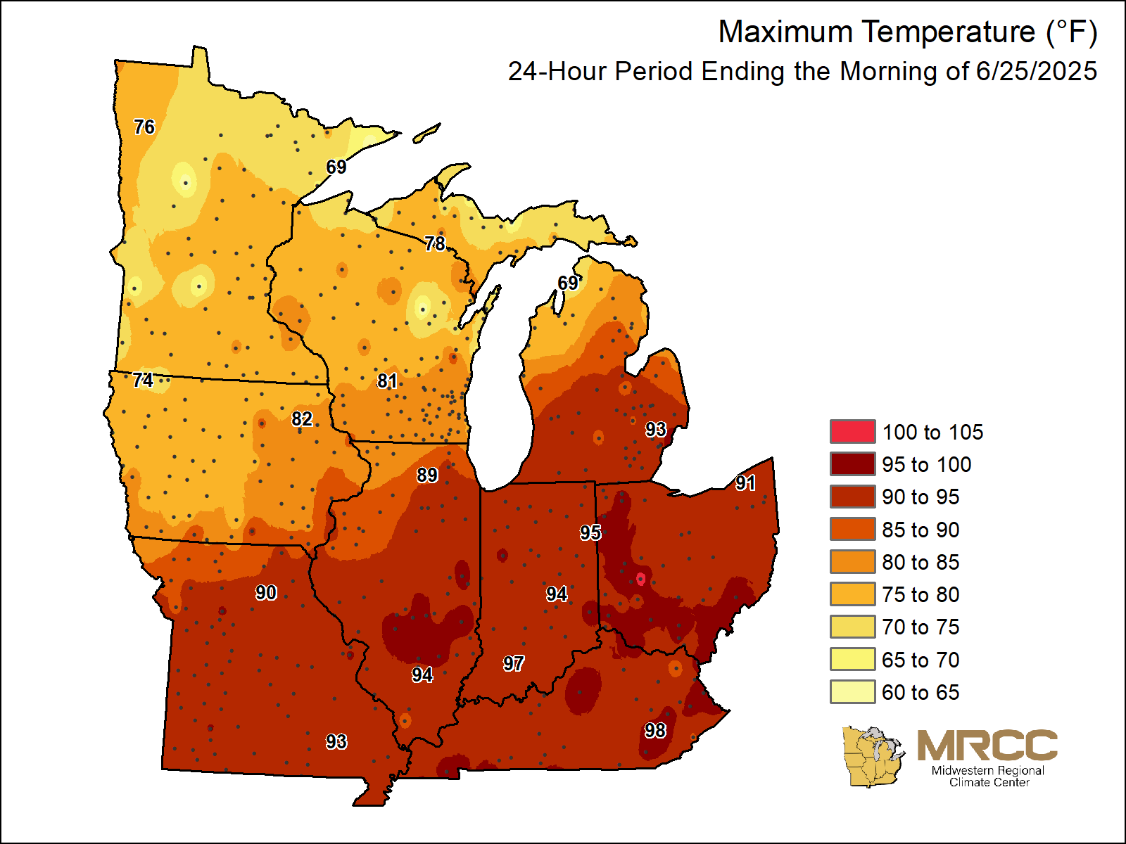 24 Hours Hi Temp