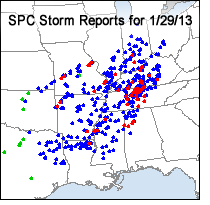 Storm Reports 1/29/13