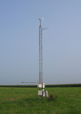 Figure 3: An Illinois Climate Network station.