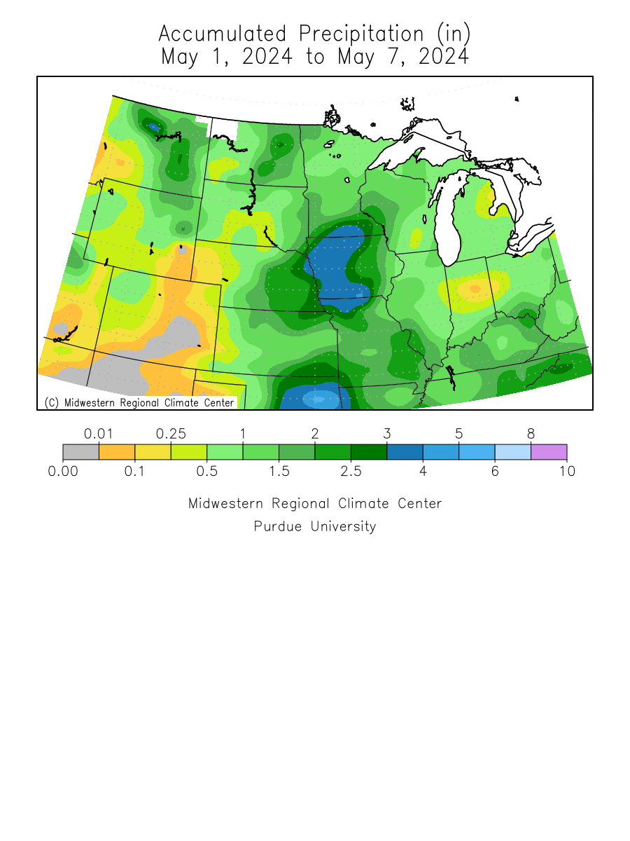 Central Month-To-Date Precip