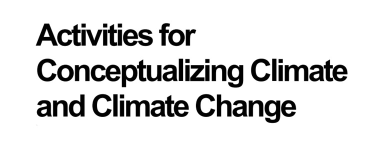iclimate.org's Activities for conceptualizing climate and climate change
