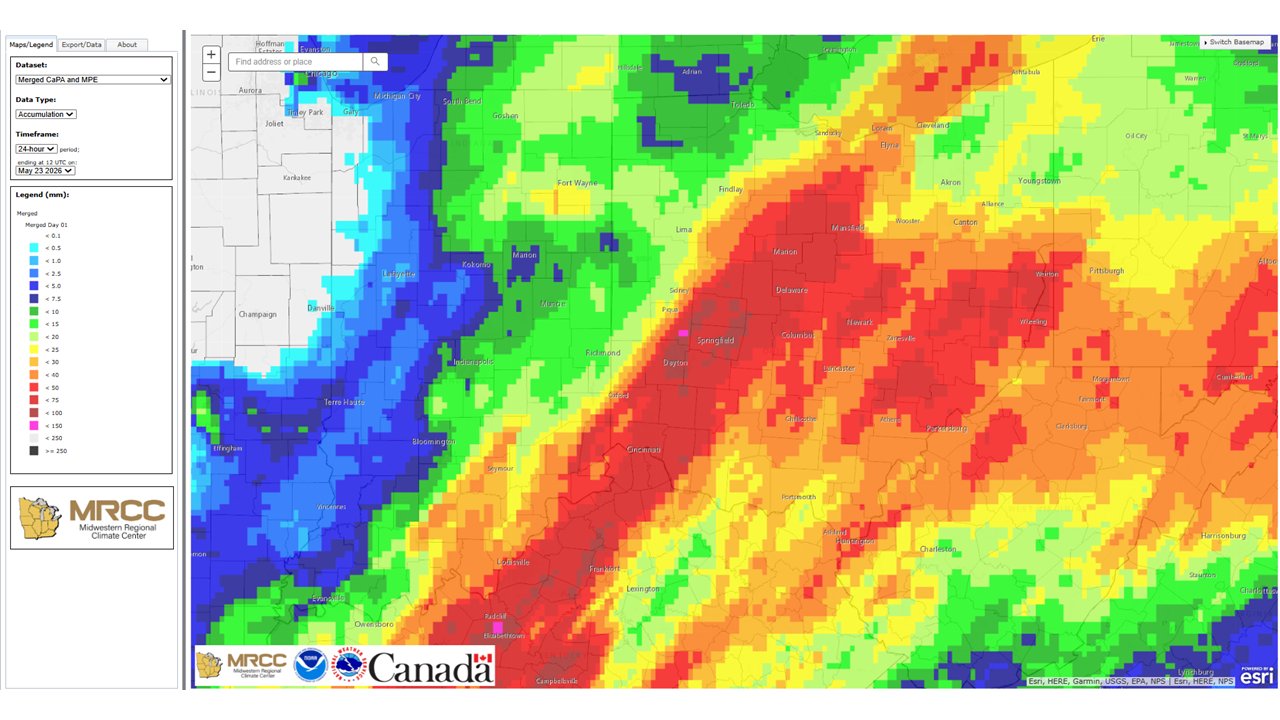 Bi-National Precipitation