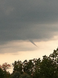 Gustnado in Jefferson County, KS