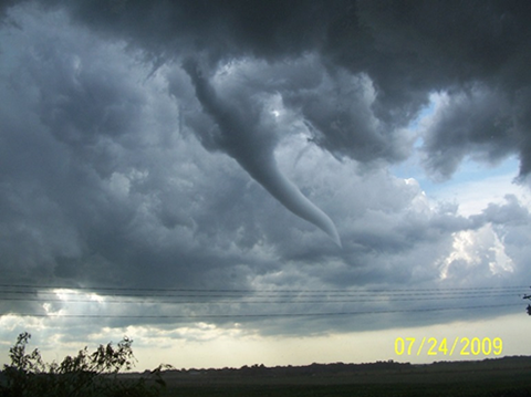 Gustnado in Jefferson County, KS