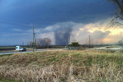 Gustnado in Jefferson County, KS