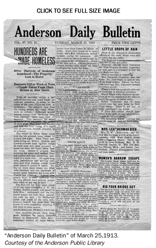 Anderson Daily Bulletin from March 25, 1913