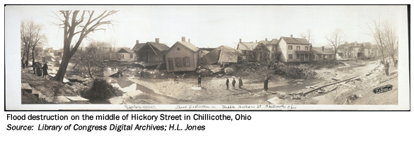 Hickory Street Damage