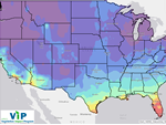 GIS version of Chilling Hours, Keetch-Byram Drought Index and Stress Degree Days maps